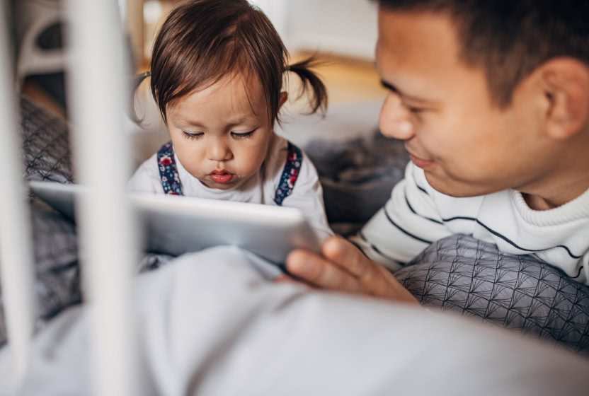 Introducing children to technology